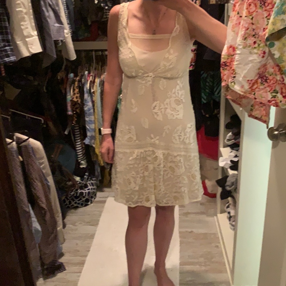 Hoss off cream lace dress. Size 36 - Picture 11 of 11